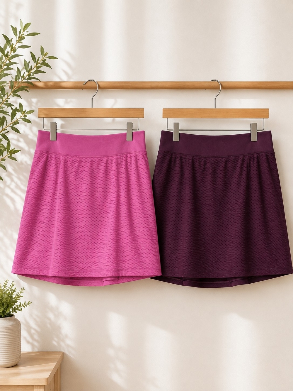 PINK Victoria's Secret Soft Seamless Skort Bundle XXL Pink & Plum